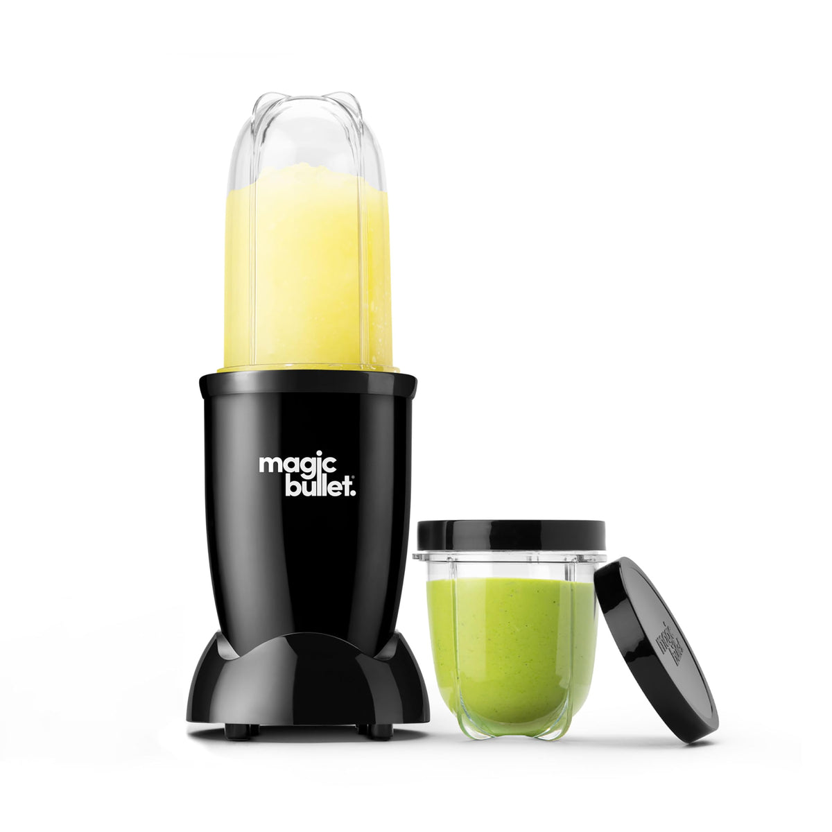 magic bullet Personal Blender for Shakes, Smoothies, Food Prep, and Frozen Blending, 22 Ounces, 250 Watt, Silver, MBR-1101