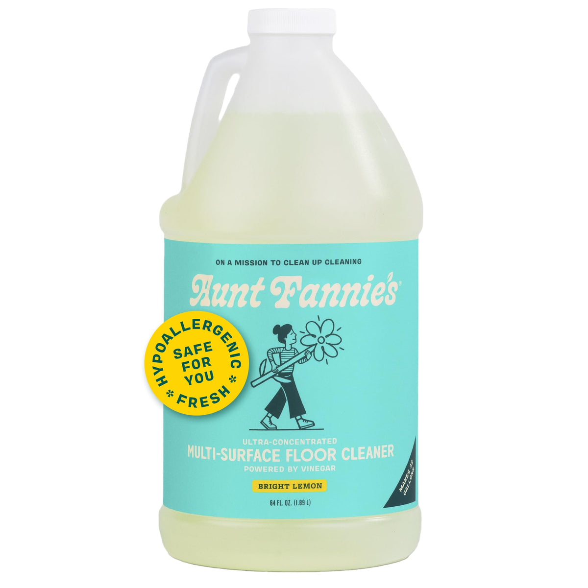 Aunt Fannie's Whole Home Cleaning Bundle, Multi-Surface, 5 Pieces