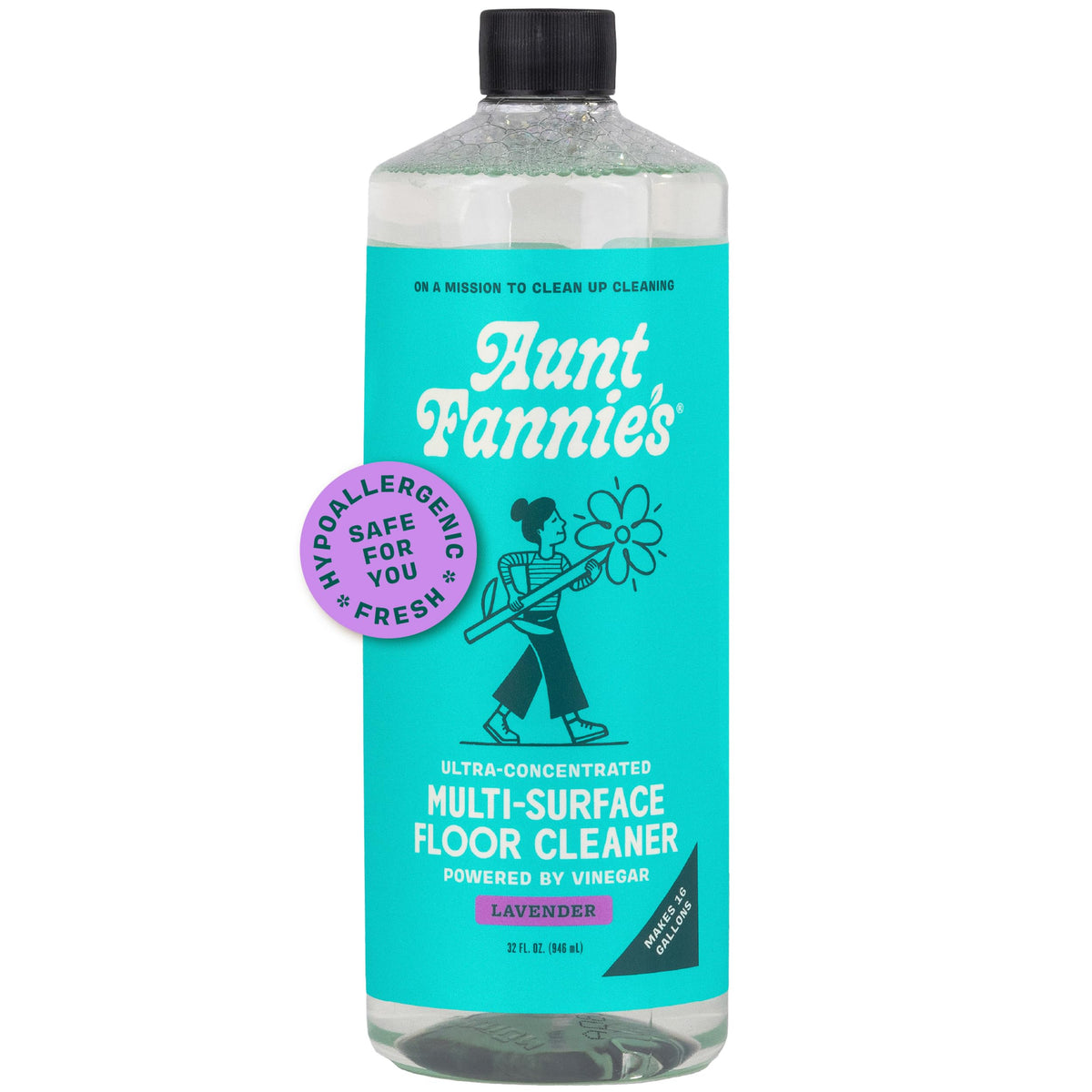 Aunt Fannie's Whole Home Cleaning Bundle, Multi-Surface, 5 Pieces