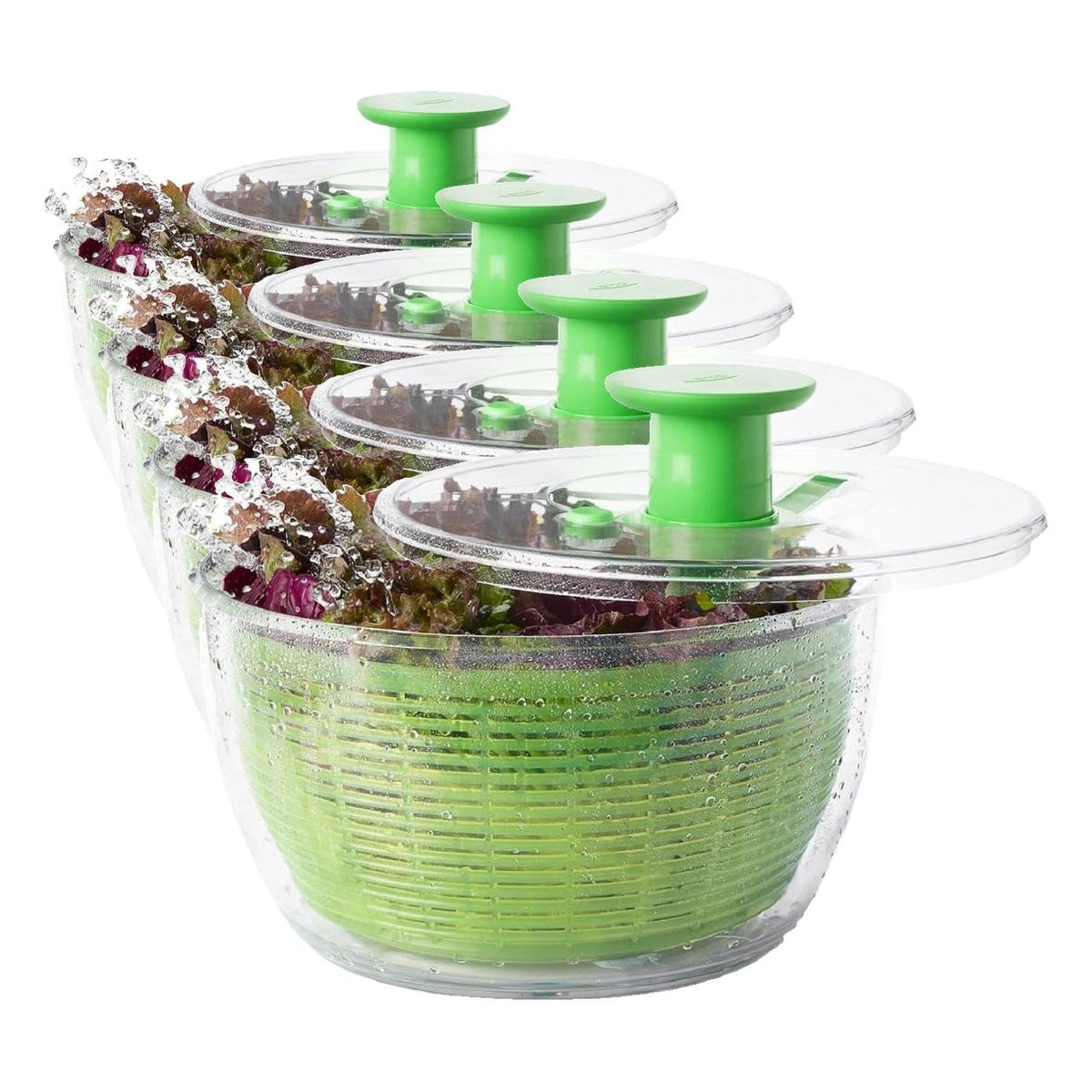 OXO Good Grips 6.22 Qt Salad Spinner, Vegetable Washer with Bowl & Strainer