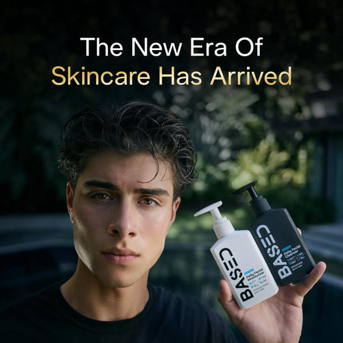 BASED Daily Skincare Duo | Purifying Face Wash + Restoring Moisturizer | Built For All Skin Types | High-Performance Ingredients | Science-Backed Formula