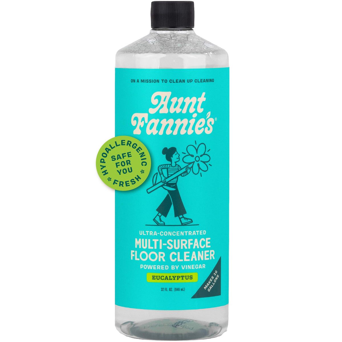 Aunt Fannie's Whole Home Cleaning Bundle, Multi-Surface, 5 Pieces
