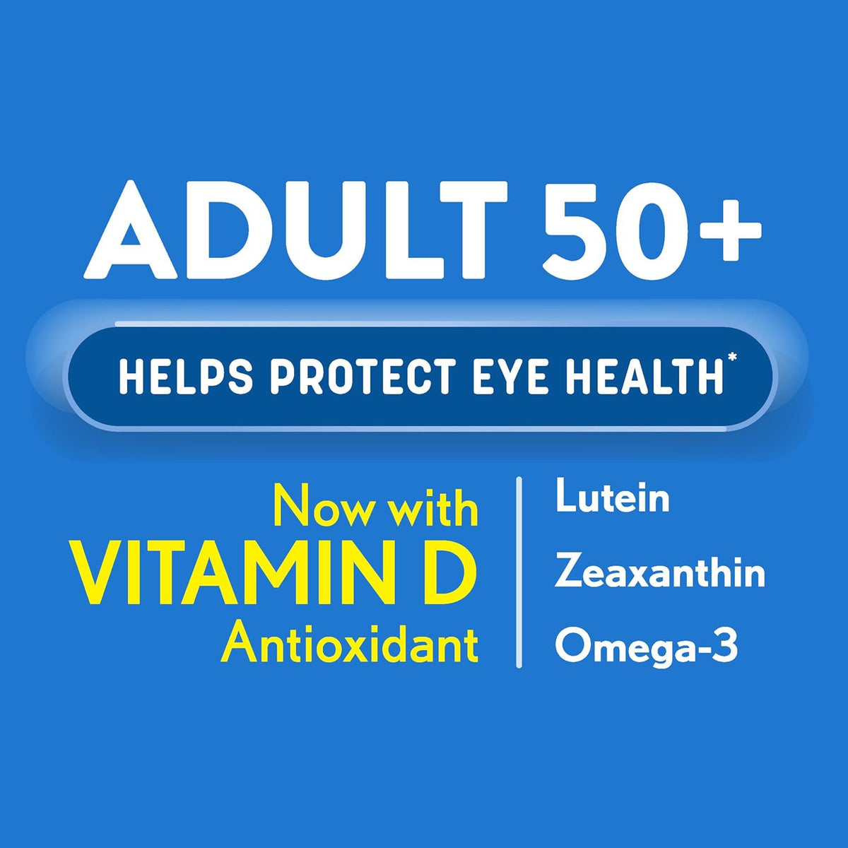 Ocuvite 50+ Eye Vitamins, Lutein & Zeaxanthin Supplement, 90 Softgels