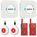 CallToU Caregiver Pager with 2 Wireless Call Button for Elderly at Home