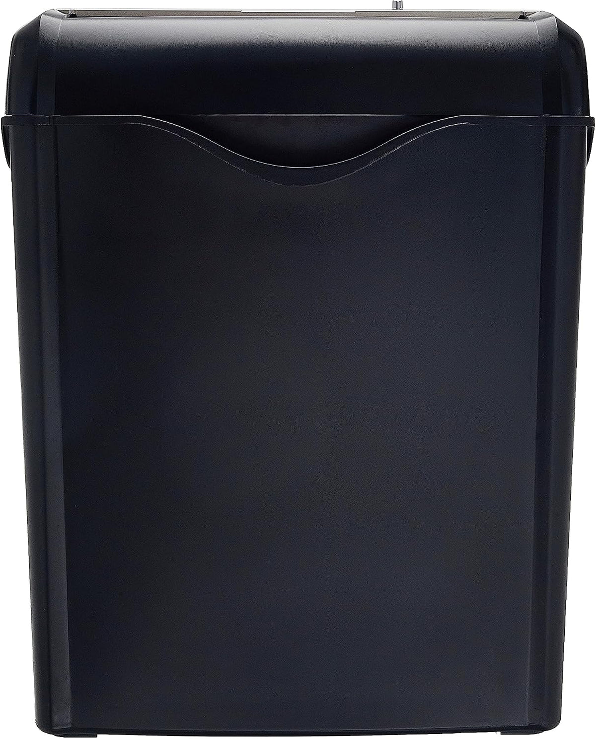 Amazon Basics 6-Sheet Cross-Cut Paper and Credit Card Shredder with 3.8 Gallon Bin, Shreds Staples, Black