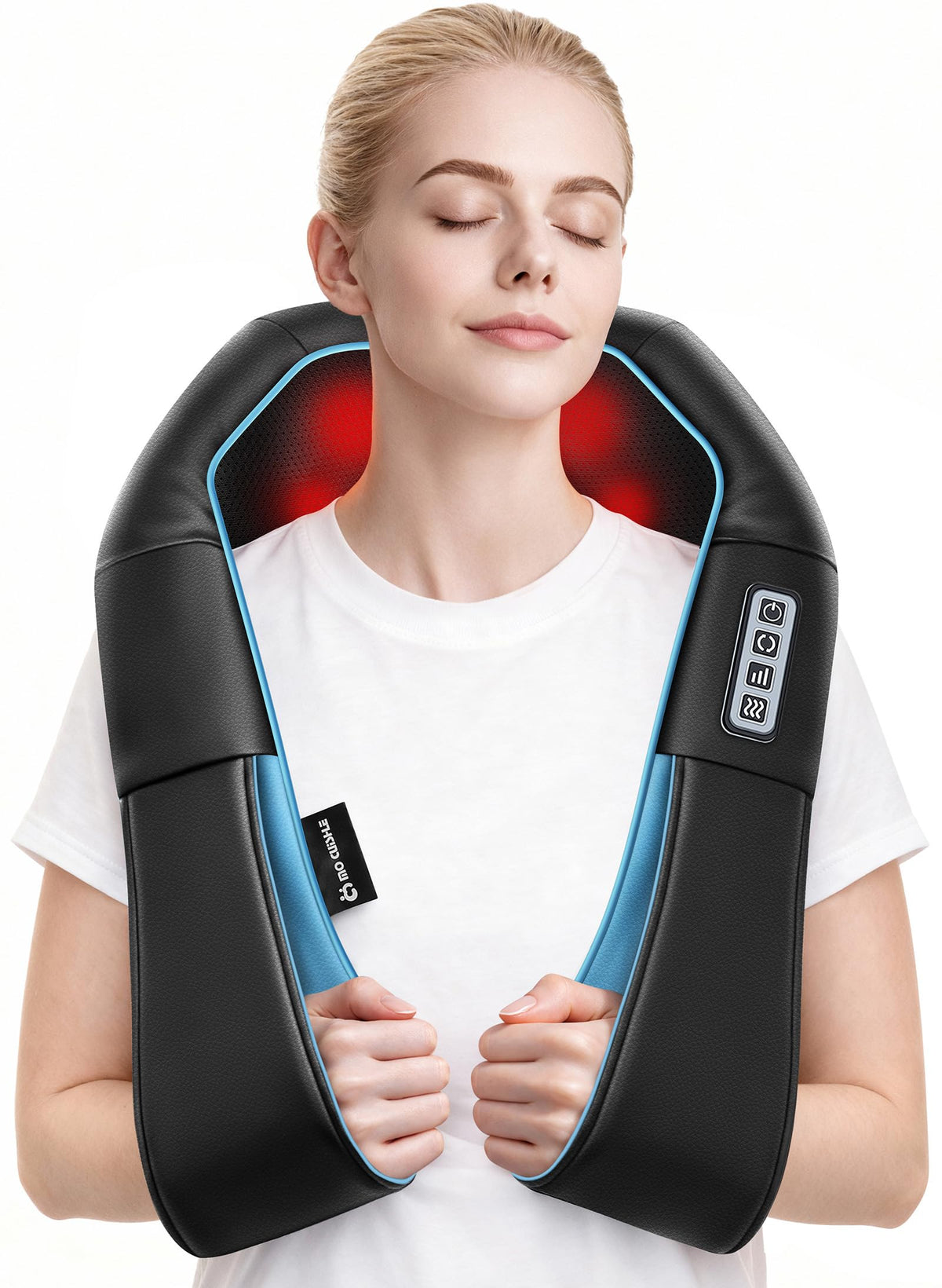 Mo Cuishle Women Men Gifts, Shiatsu Back Shoulder & Neck Massager with Heat